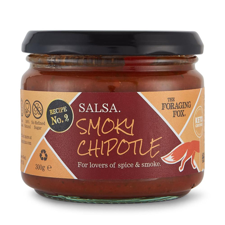 The Foraging Fox Keto Certified Smoky Chipotle Salsa 300g