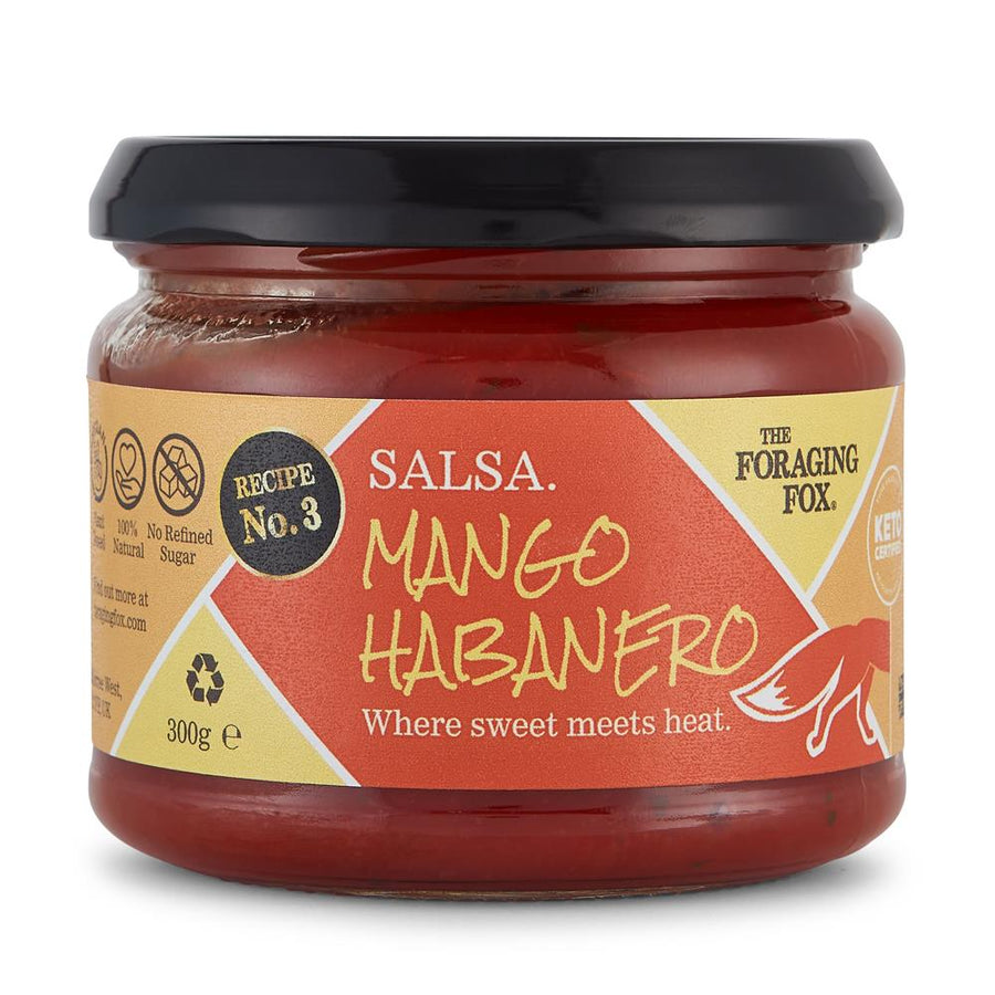 The Foraging Fox Keto Certified Mango Habanero Salsa 300g