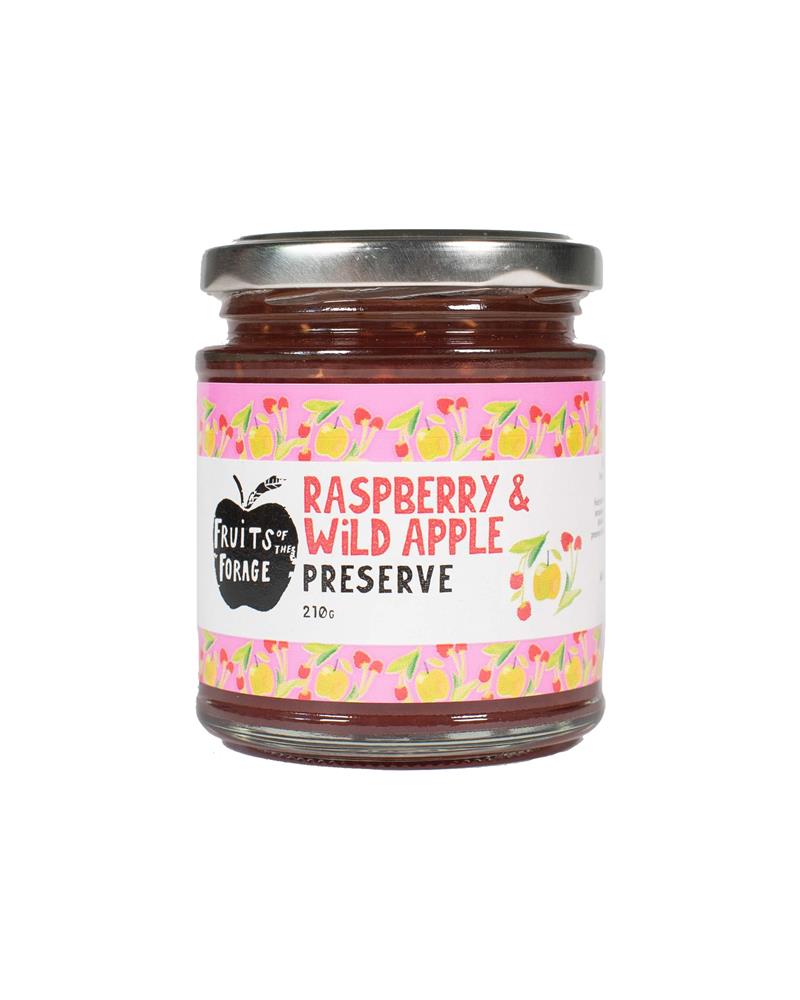 Preserve with British Raspberries and Tangy Apples 210g
