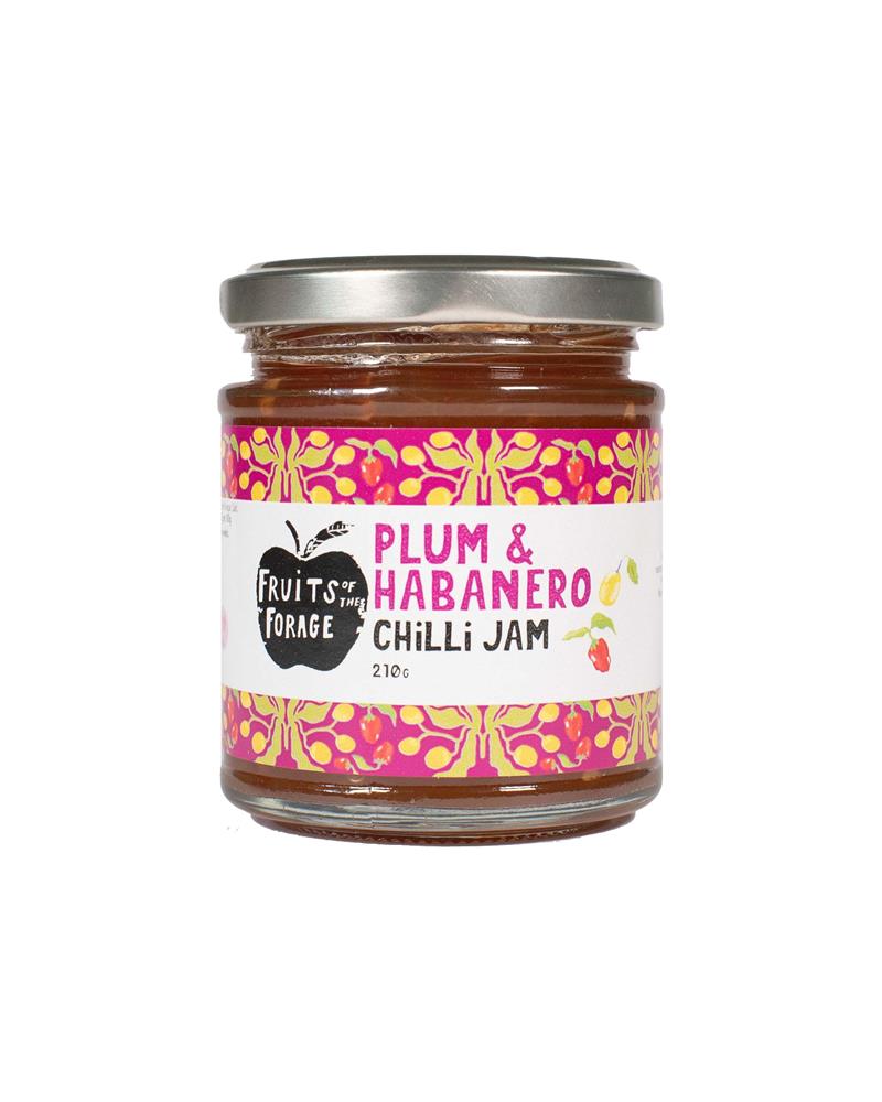 Plum & Habanero Chilli Jam 210g