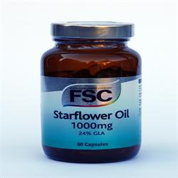 Starflower Oil 1000mg 60 Capsules