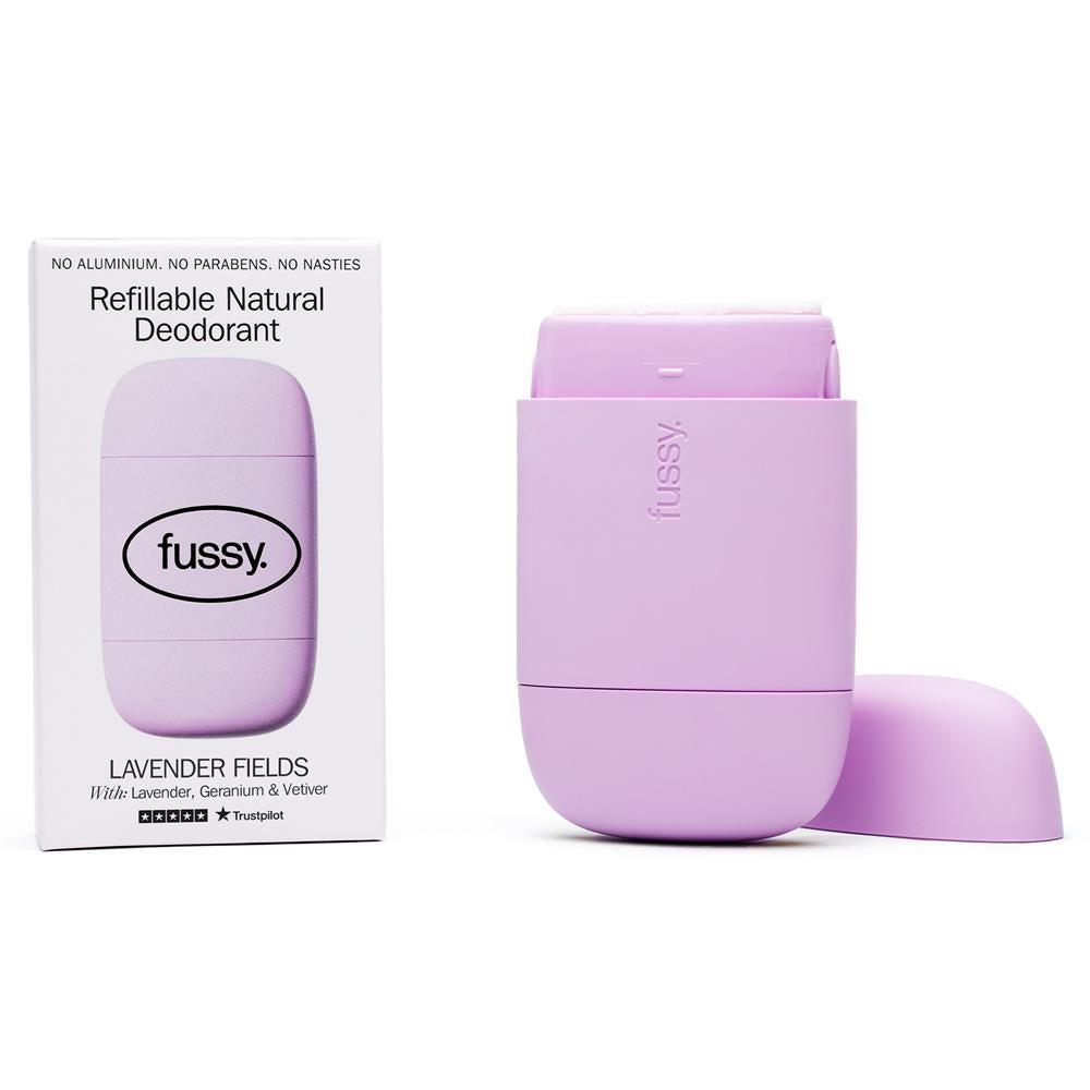 Fussy Refillable Natural Deodorant Lavender Fields 40g