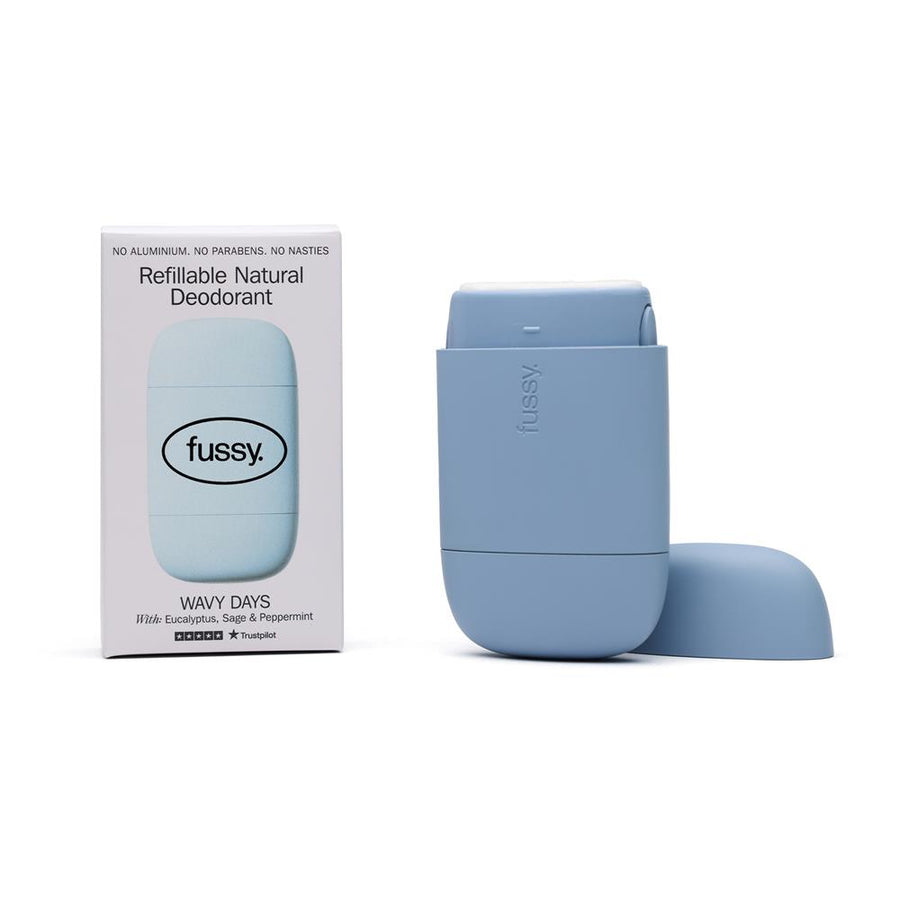 Fussy Refillable Natural Deodorant Wavy Days 40g