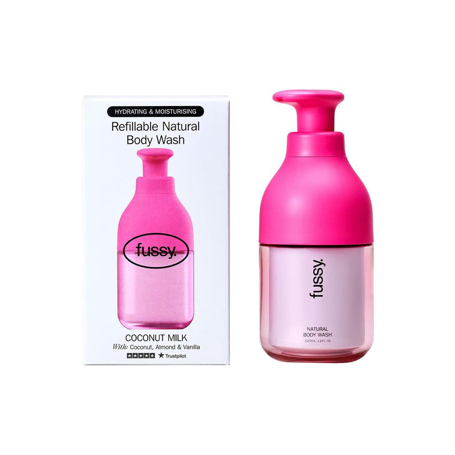 Fussy Natural Refillable Body Wash Coconut Milk 320ml