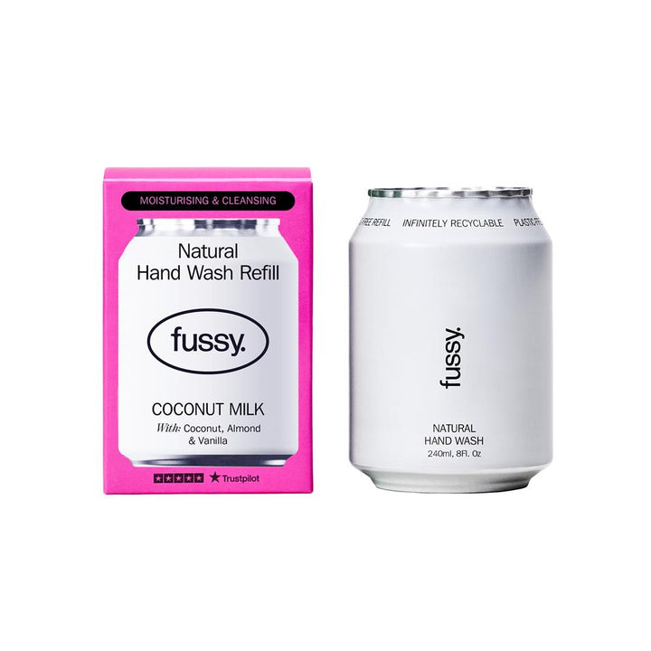 Fussy Natural Hand Wash Refill Coconut Milk 240ml