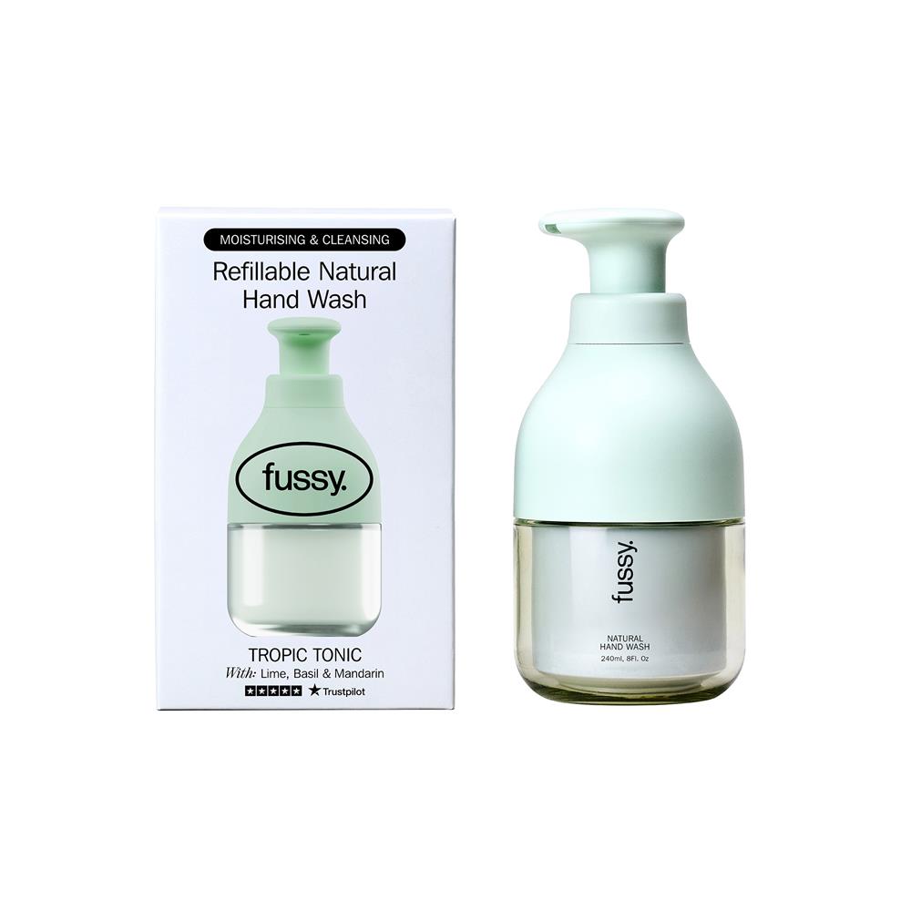 Fussy Natural Refillable Hand Wash Tropic Tonic 240ml