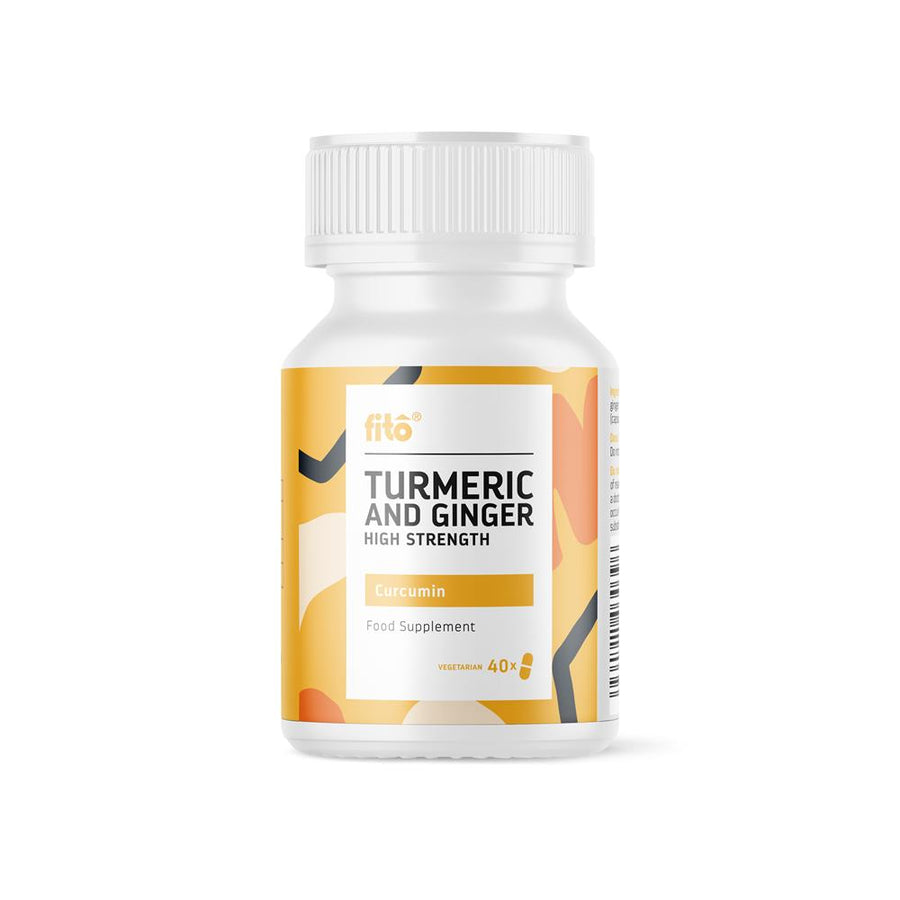 Turmeric and Ginger 40 capsules. High Strength