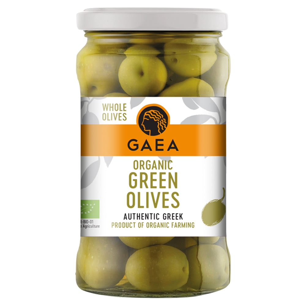 Gaea Pitted Green Olives 290g