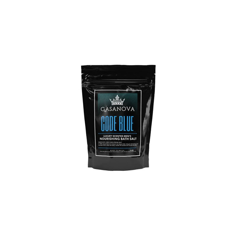 Gasanova Grooming Code Blue Nourishing Bath Salts -500g