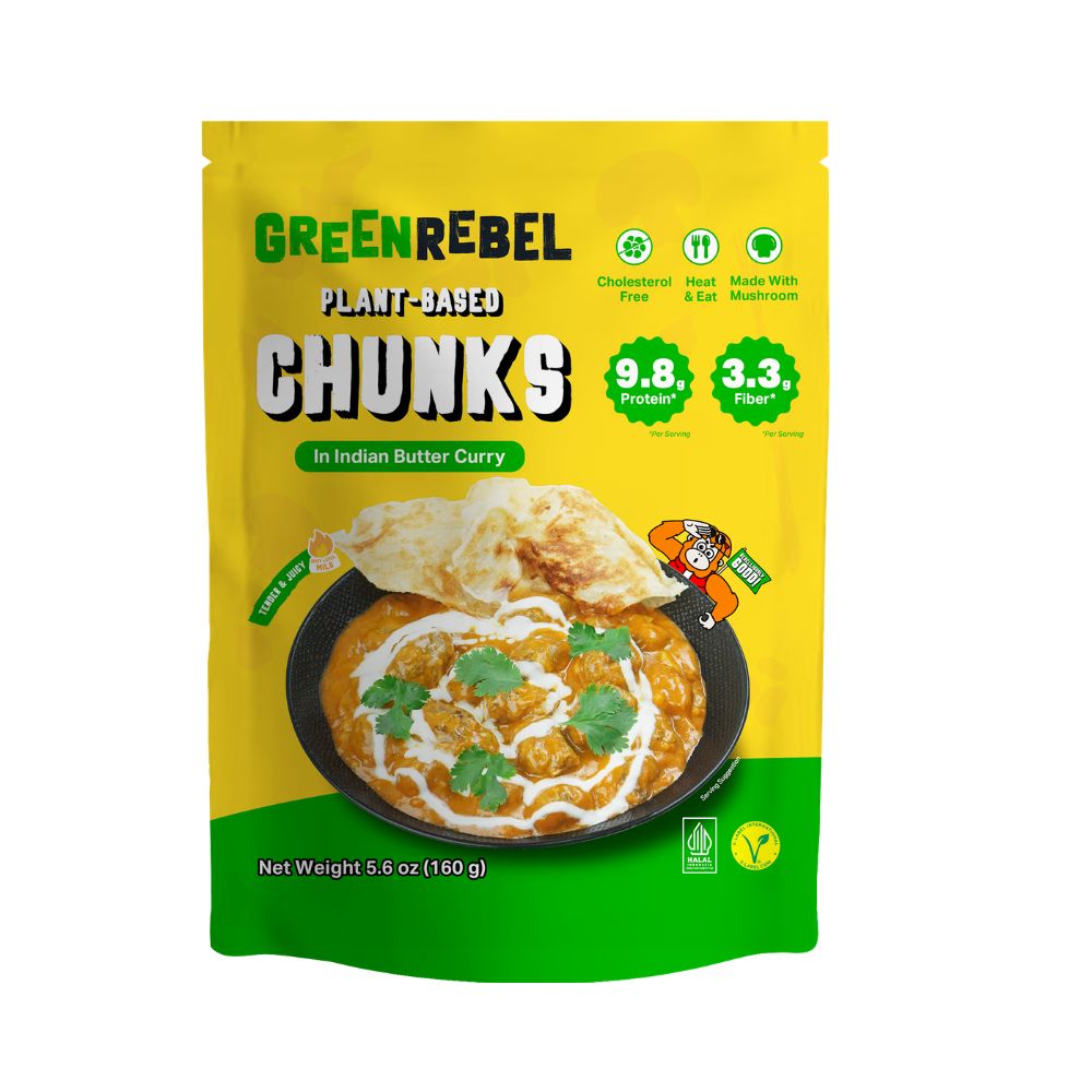 Green Rebel Indian Butter Plant-Based Curry Heat and Eat 160g