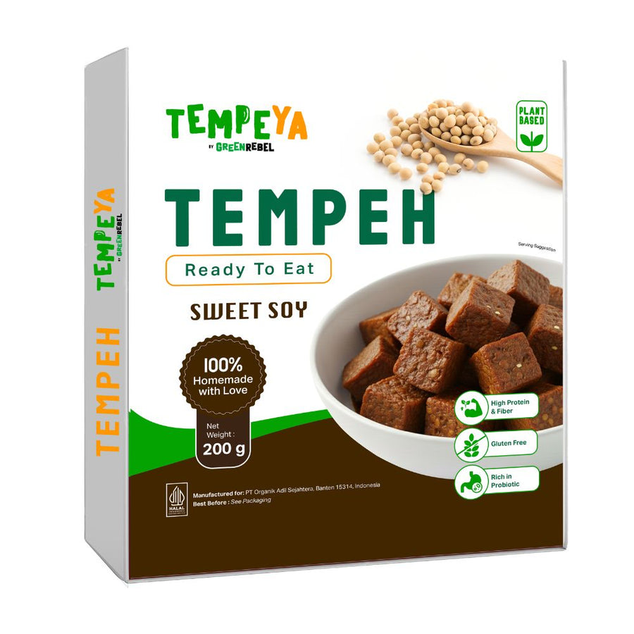 Ready to Eat Sweet Soy Tempeh 200g