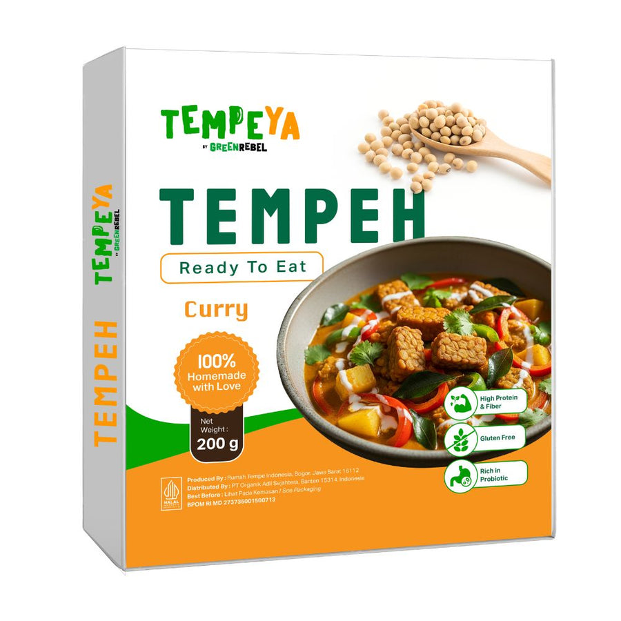 Plant-based Tempeh Curry Ready to Eat 200g