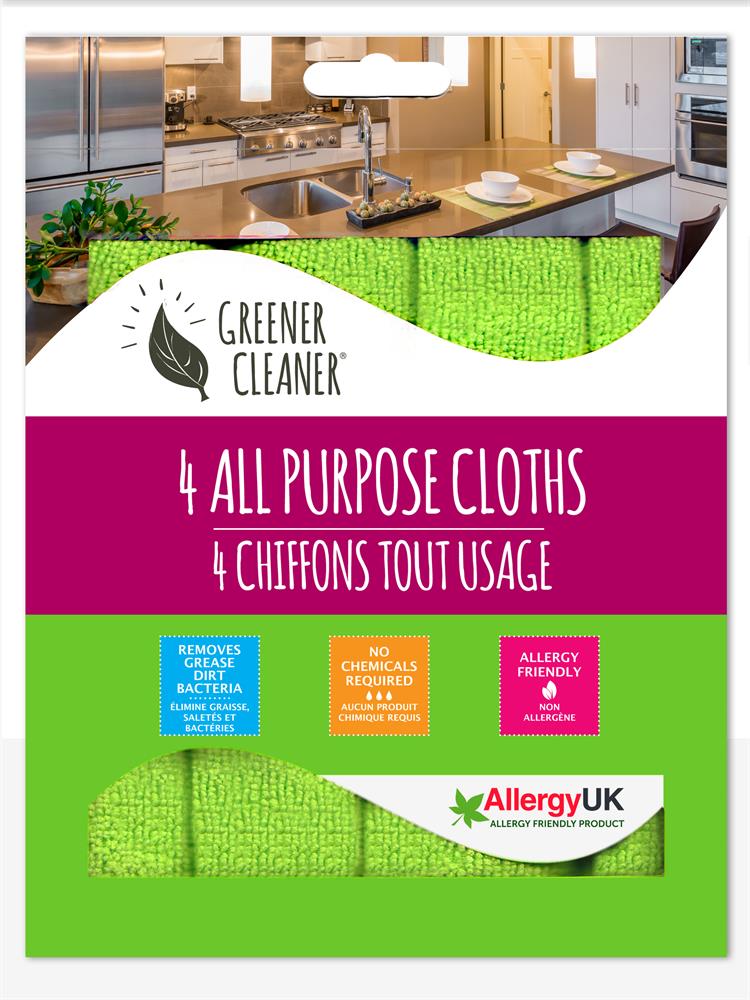 All Purpose Cloths - 4 Pack