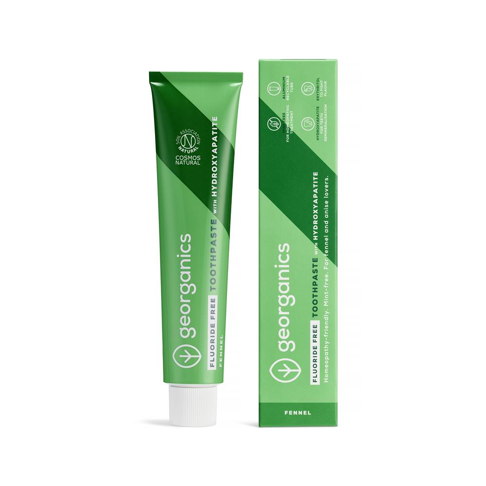 Fluoride Free Toothpaste with Hydroxyapatite - Fennel