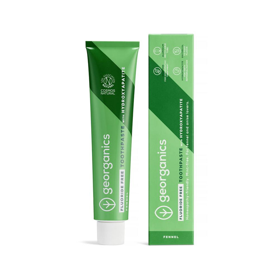 Fluoride Free Toothpaste with Hydroxyapatite - Fennel