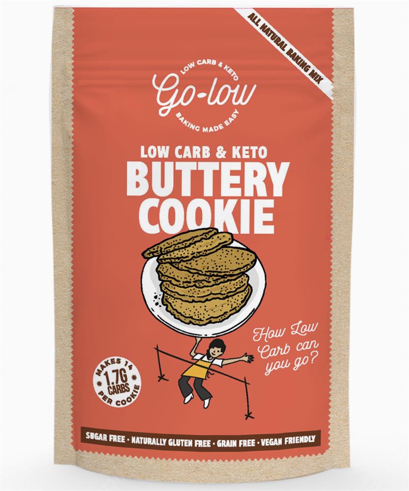 Go-low Keto & Low Carb Buttery Cookie Baking Mix 179g