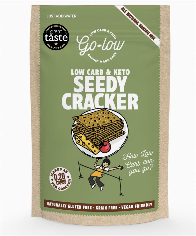 Go-low Keto & Low Carb Seedy Cracker Baking Mix 169g