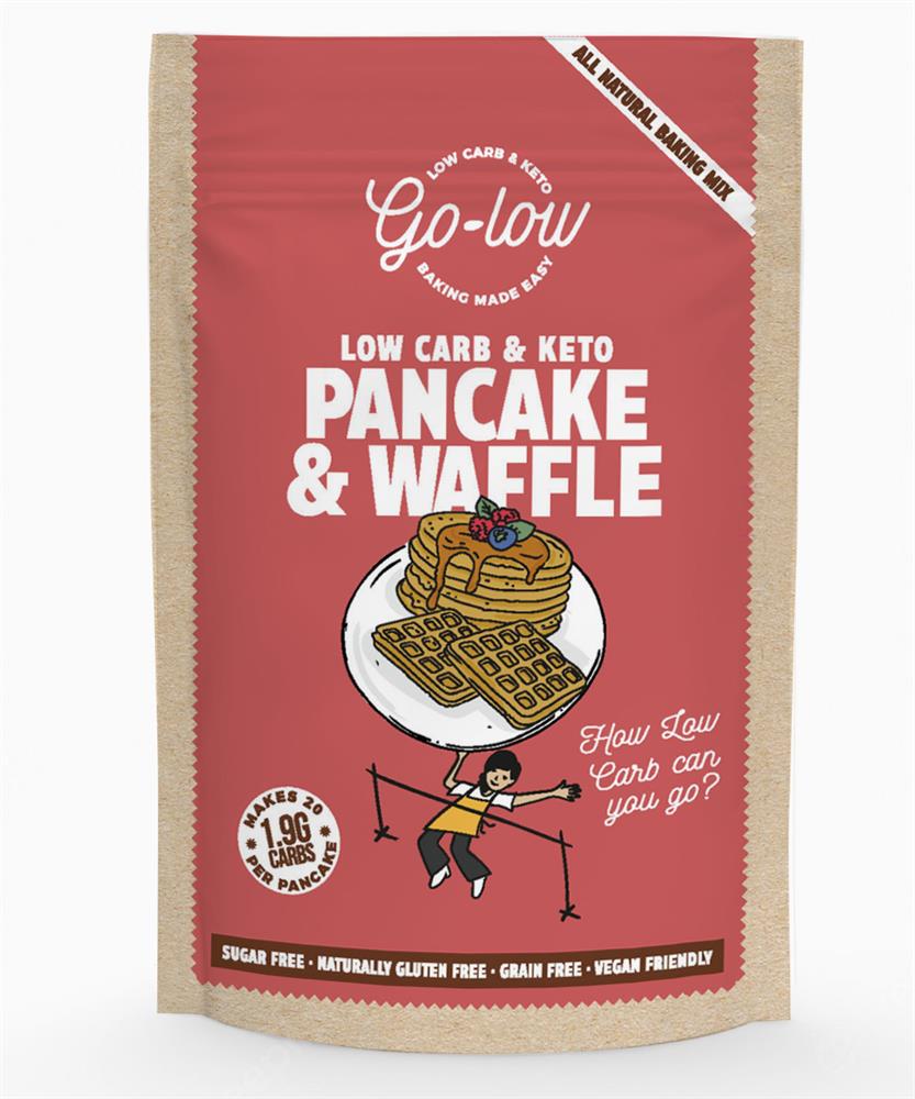 Go-low Keto & Low Carb Pancake & Waffle Baking Mix 210g