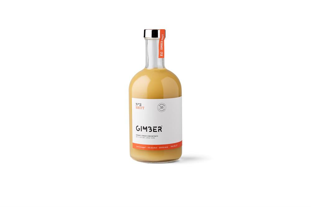 Organic No2 Brut Extra Strong Ginger Alcohol Free Drink 700ml