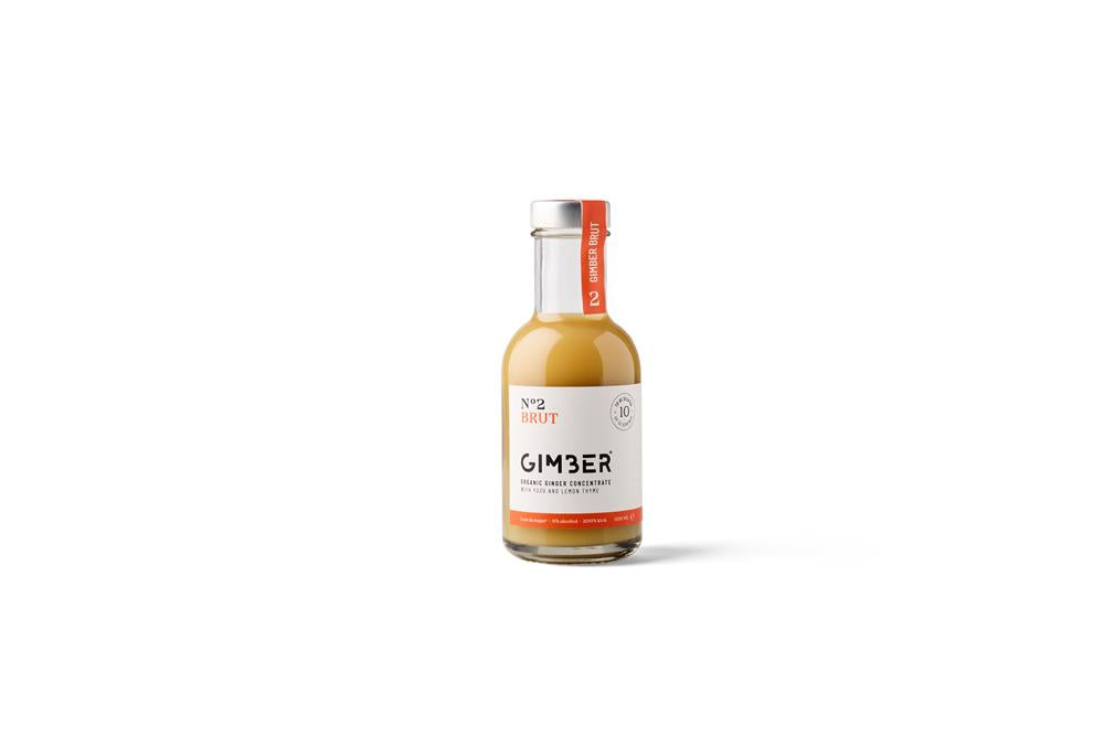 Organic No2 Brut Extra Strong Ginger Alcohol Free Drink 200ml