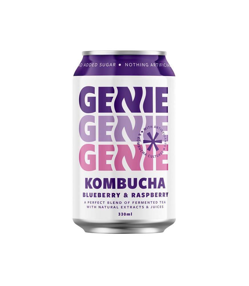 Kombucha Blueberry & Raspberry 330ml Can
