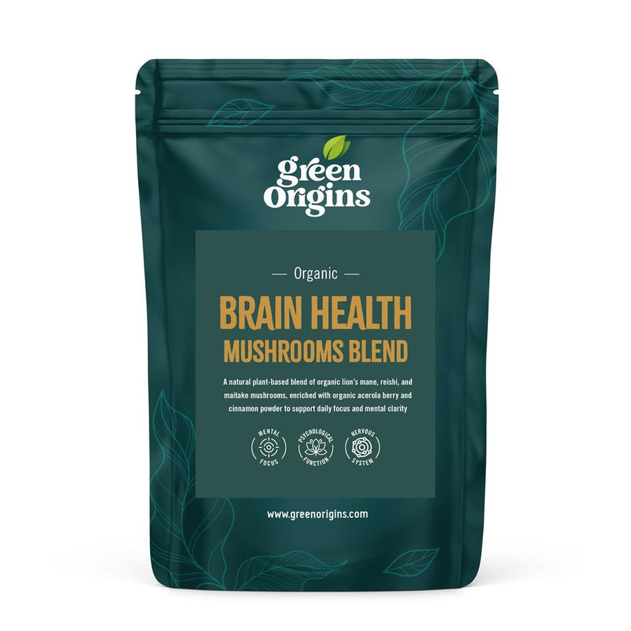 Organic Brain Health Mushroom Blend 100g