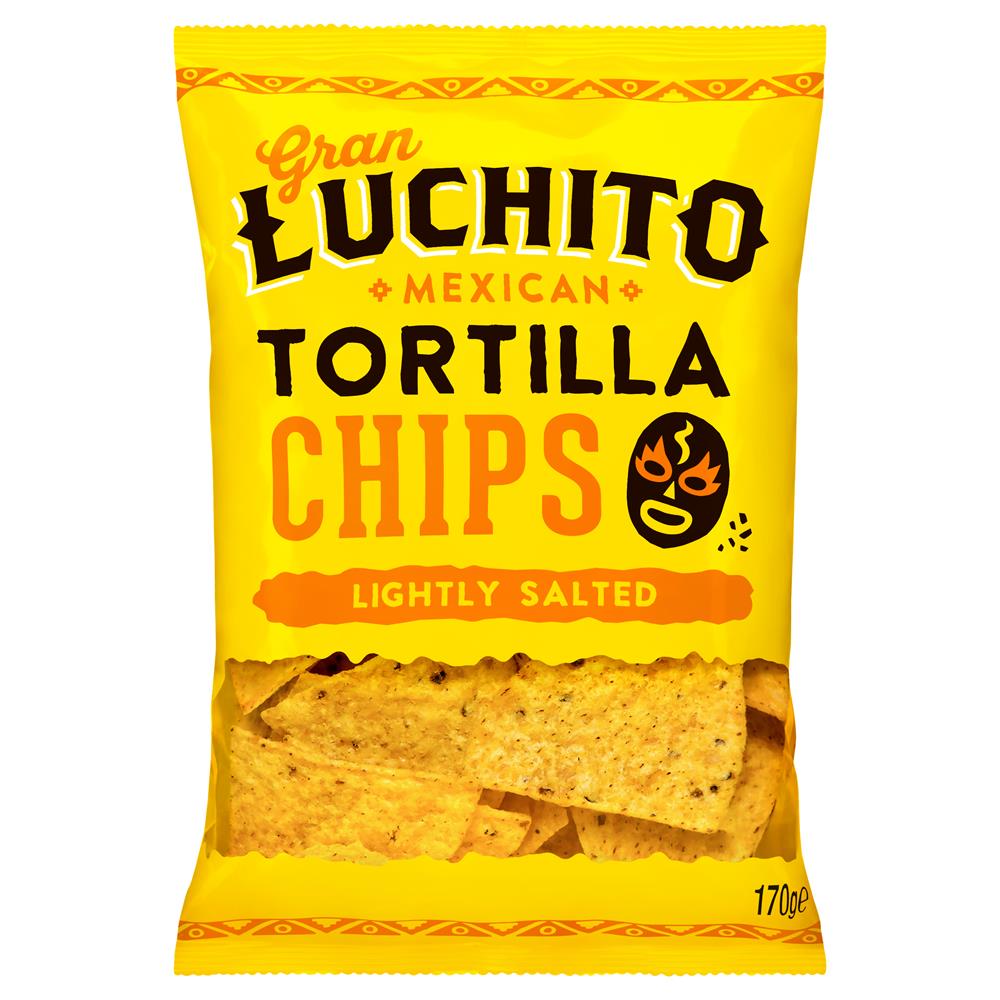 Gran Luchito Lightly Salted Tortilla Chips 170g