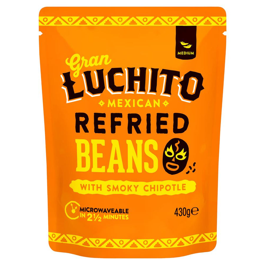 Gran Luchito Chipotle Refried Beans 430g