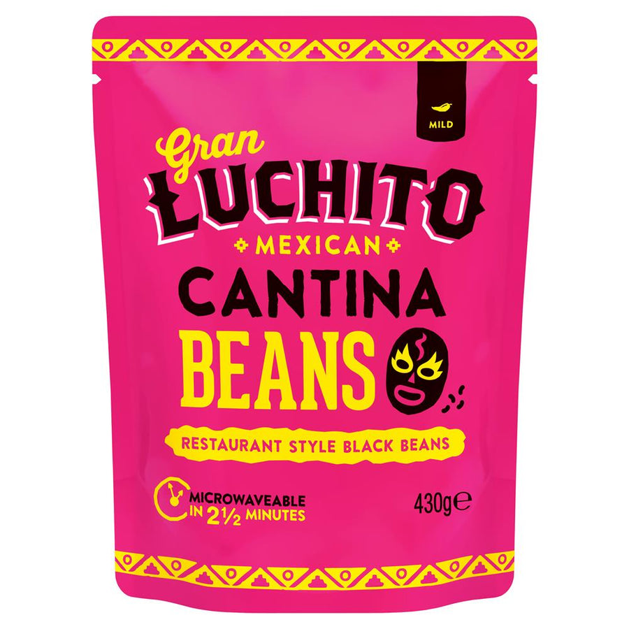 Gran Luchito Cantina Black Beans 430g