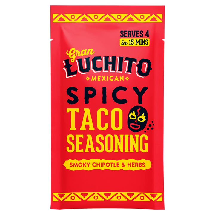 Gran Luchito 'Spicy' Smoky Chipotle & Herb Taco Seasoning Mix 28g