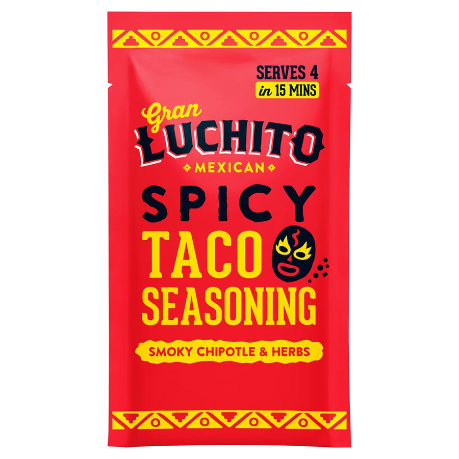 Gran Luchito 'Spicy' Smoky Chipotle & Herb Taco Seasoning Mix 28g