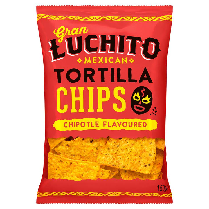 Gran Luchito Chipotle Tortilla Chips 150g