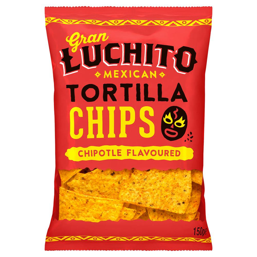 Gran Luchito Chipotle Tortilla Chips 150g