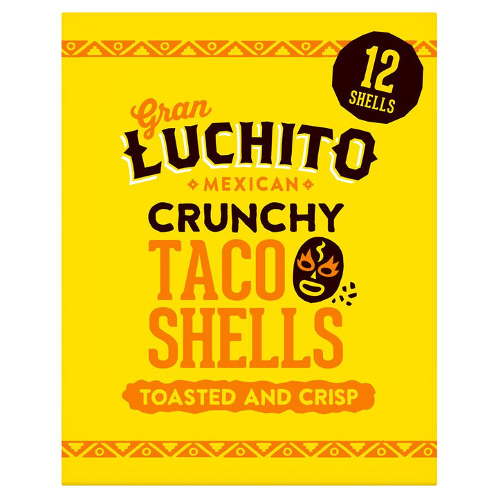 Gran Luchito Hard Shell Tacos GF 150g