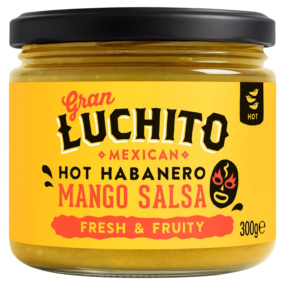 Gran Luchito Hot Habanero Mango Salsa 300g