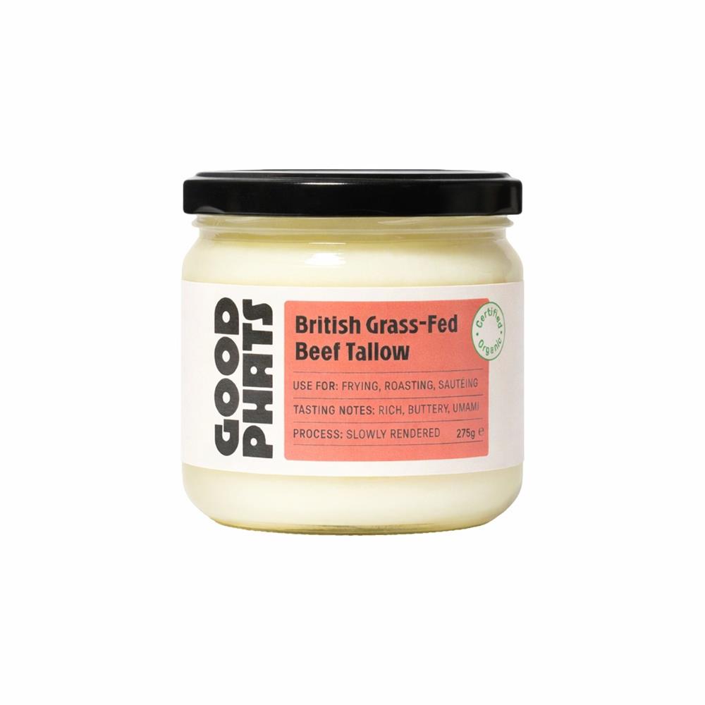Good Phats Organic British Grass-Fed Beef Tallow 275g