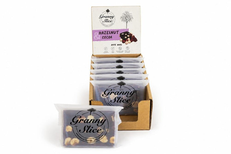 Granny Slice Hazelnut Date Bar 60g