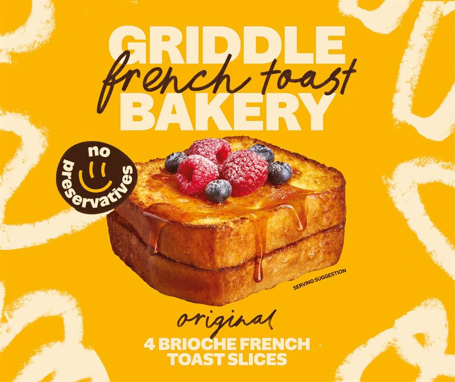 Griddle Bakery Vanilla Brioche French Toast 200g