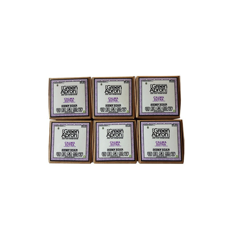 Green Apron 100mg CBD Camasatra Soap - 6 Pack