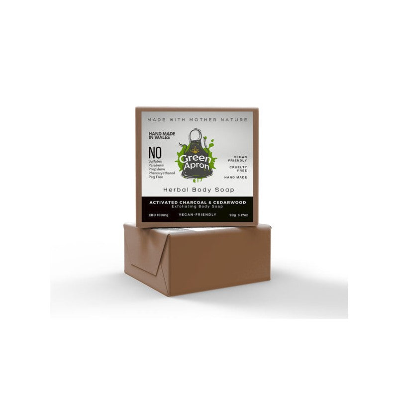Green Apron 100mg CBD Herbal Body Soap