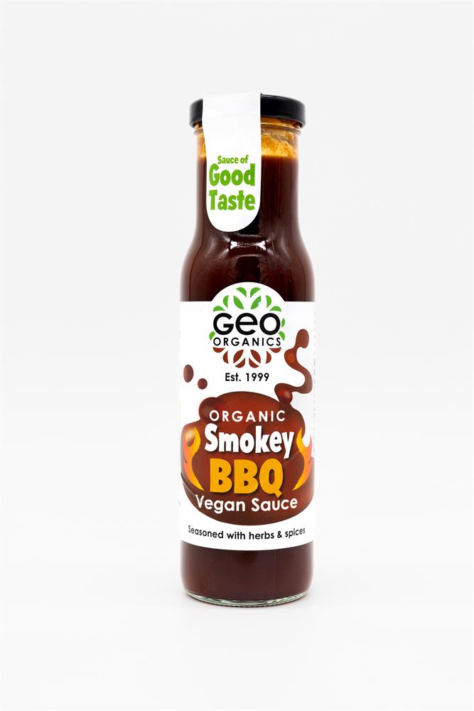 Geo Organics Organic Smokey BBQ Vegan Sauce 250ml