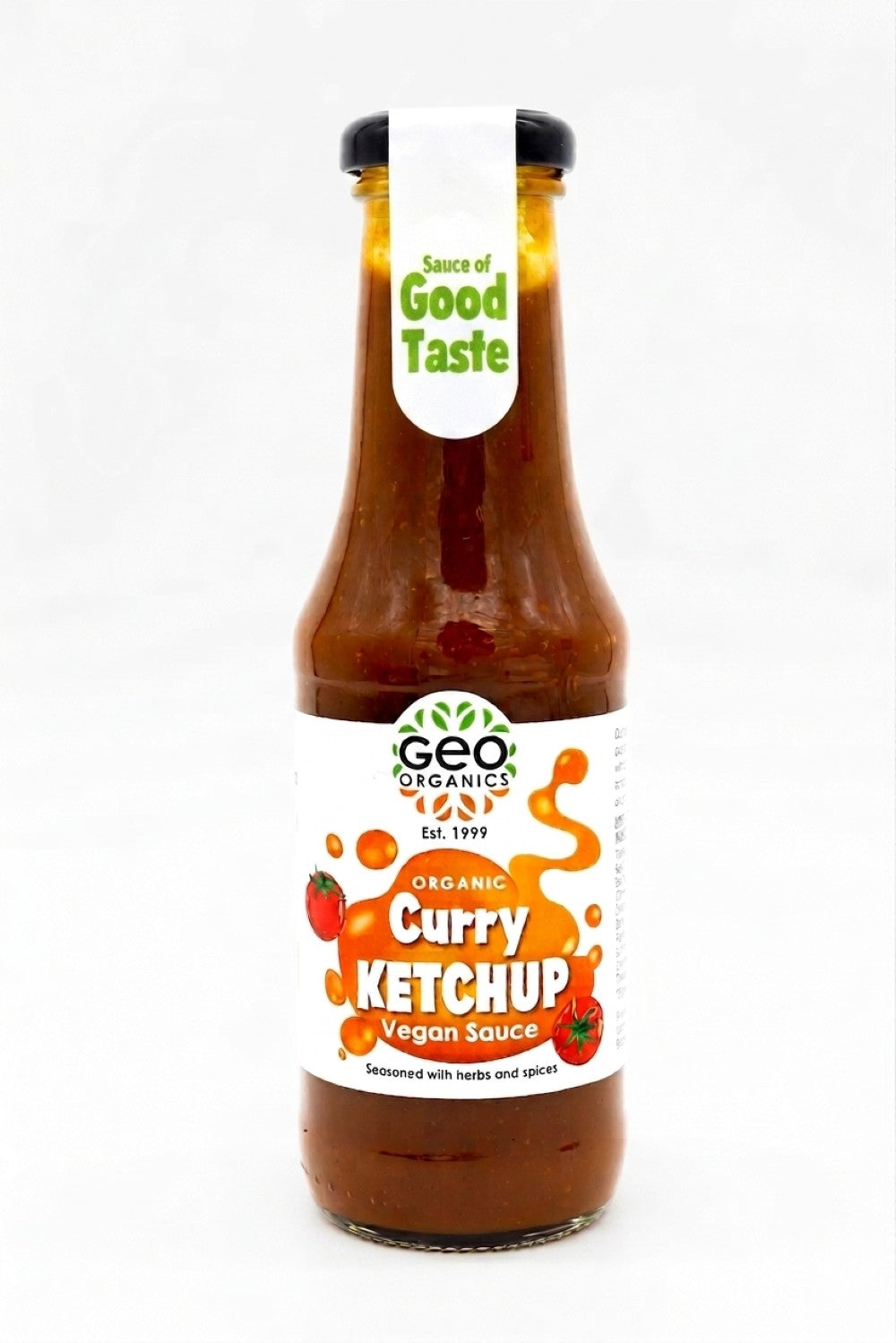 Geo Organics Organic Curry Ketchup Vegan Sauce 325ml