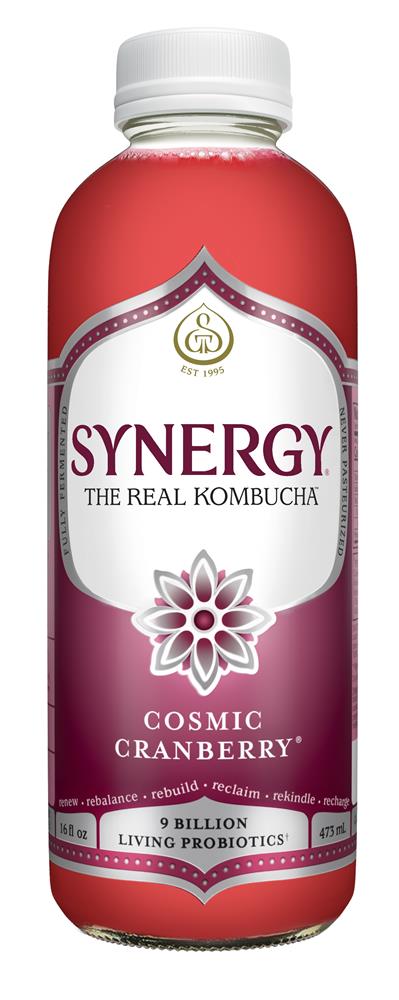 Synergy Kombucha Cosmic Cranberry 473ml