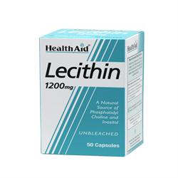 Lecithin 1200mg (unbleached) Capsules 50's