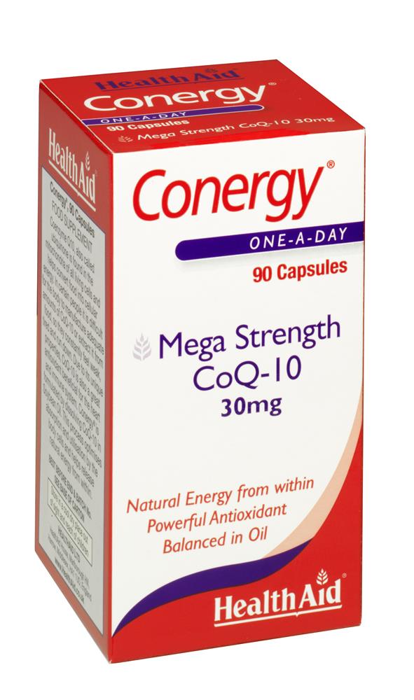 Conergy CoQ-10 30mg +Vit E Cap