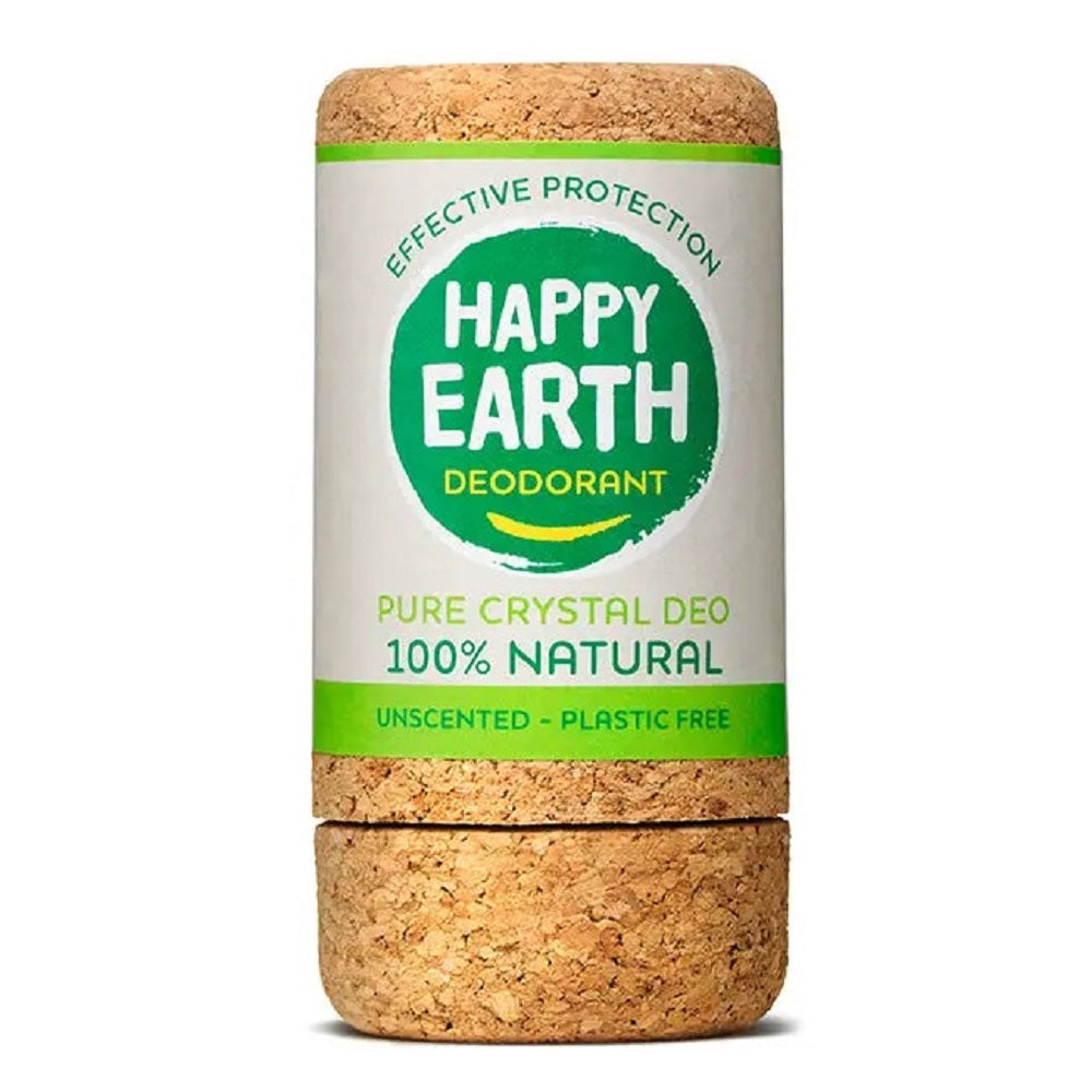Happy Earth Natural Deodorant Crystal Stick Unscented 90gr