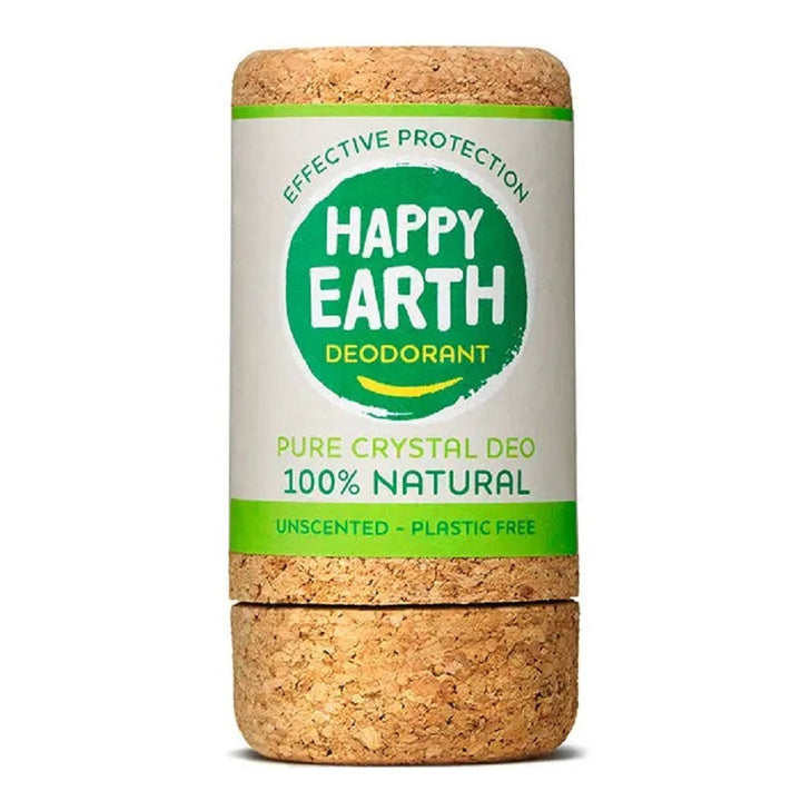 Happy Earth Natural Deodorant Crystal Stick Unscented 90gr