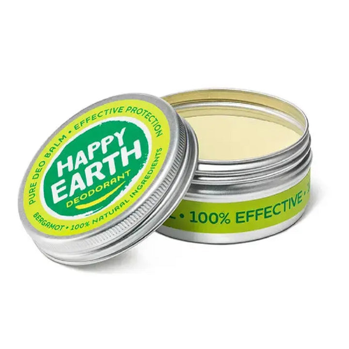 Happy Earth Natural Deodorant Balm Bergamot 45gr