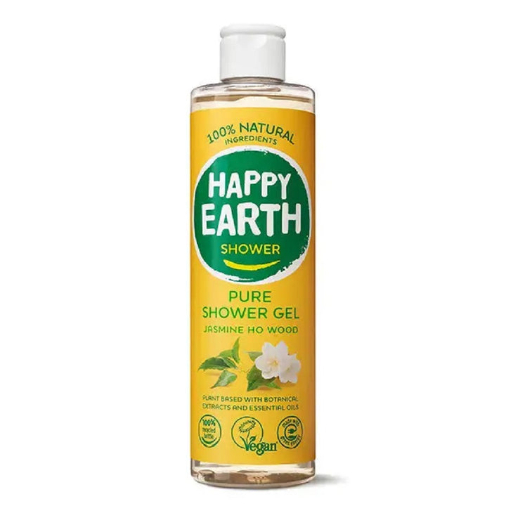 Happy Earth Natural Shower Gel Jasmine Ho Wood 300ml