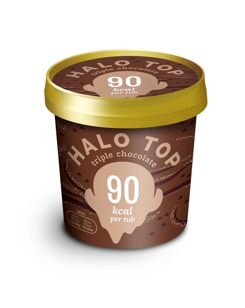 Halo Top Triple Chocolate Mini Spoon-in-Lid Impulse 120ml